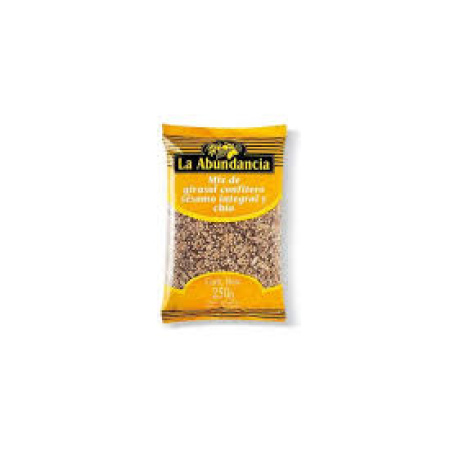 MIX GIRASOL/SESAMO/CHIA ABUNDANCIA 250 GR.