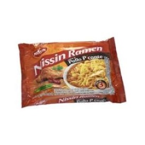 PASTA INSTANTANEA NISSIN RAMEN POLLO CON PICANTE 85 GR