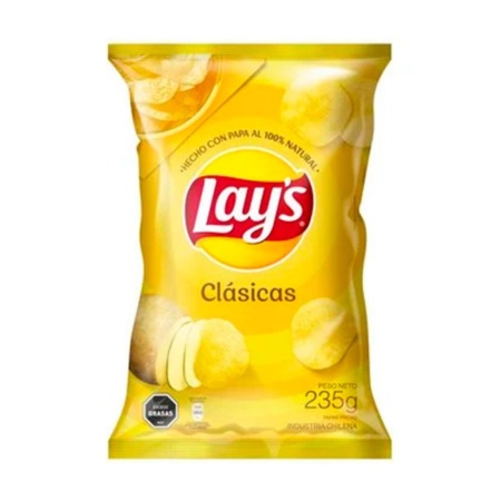 PAPAS FRITAS LAYS CLASICA 235 GR