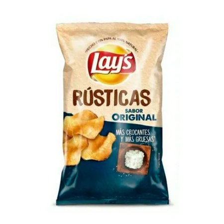 PAPAS FRITAS LAYS RUSTICAS 105 GR