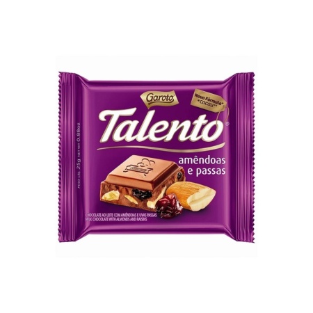 CHOCOLATE MINI TALENTO ALMENDRAS 25 GR