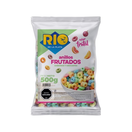 CEREALES ANILLOS FRUTADOS RIO DE LA PLATA 500 GR