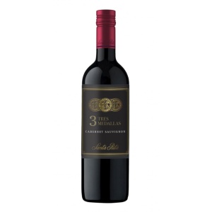 VINO SANTA RITA 3 MEDALLAS CABERNET SAUVIGNON 750 ML