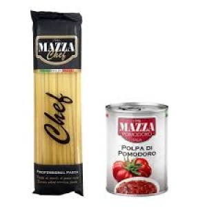 FIDEOS MAZZA 500 GR + PULPA DE TOMATES 425ML
