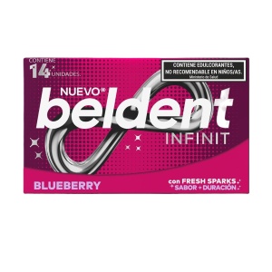 GOMA MASCAR BELDENT INFINIT BLUEBER X 14