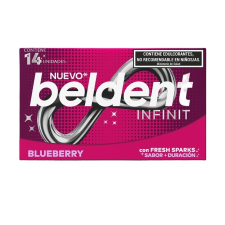 GOMA MASCAR BELDENT INFINIT BLUEBER X 14