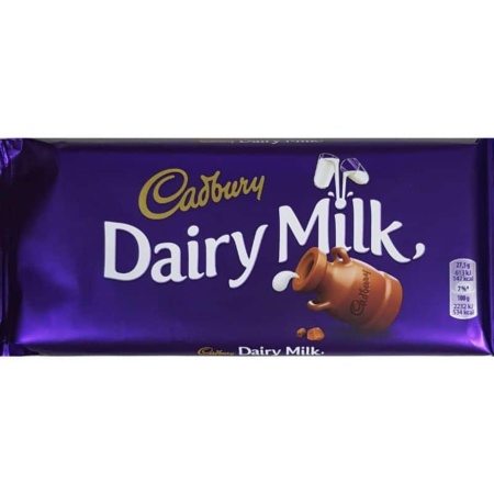 CHOCOLATE CADBURY DAIRY MILK 110 GR