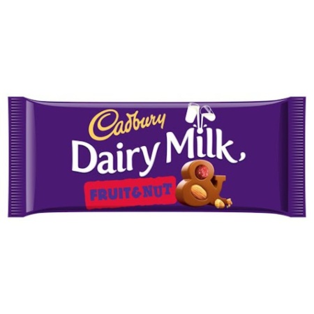 CHOCOLATE CADBURY DAIRY MILK FRUTILLA & NUTELLA 110 GR