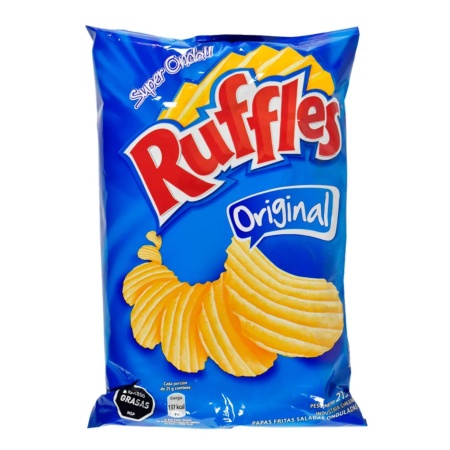 PAPAS FRITAS RUFFLES 215 GR