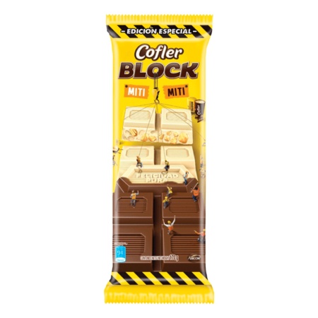 CHOCOLATE COFLER BLOCK MITI-MITI 170 GR