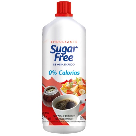EDULCORANTE LÍQUIDO SUGAR FREE 250 ML