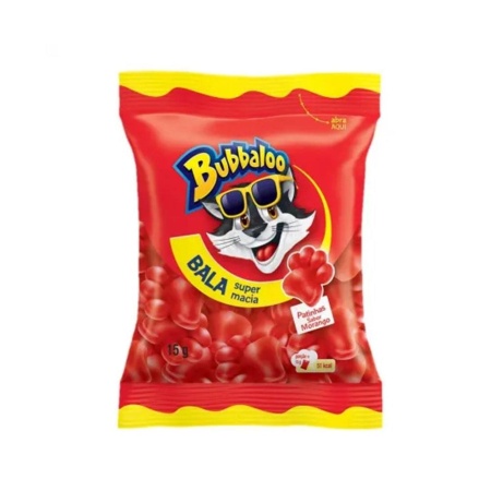 BUBBALOO MORANGO 15 GR