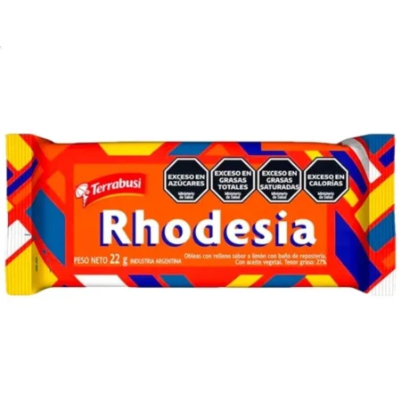 OBLEA TERRABUSI RHODESIA 22 GR