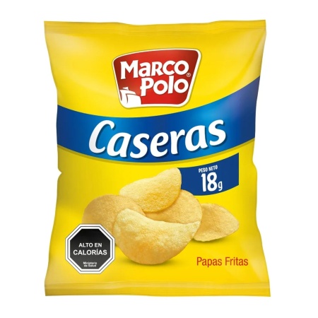 PAPAS FRITAS MARCOPOLO CASERA 18 GR