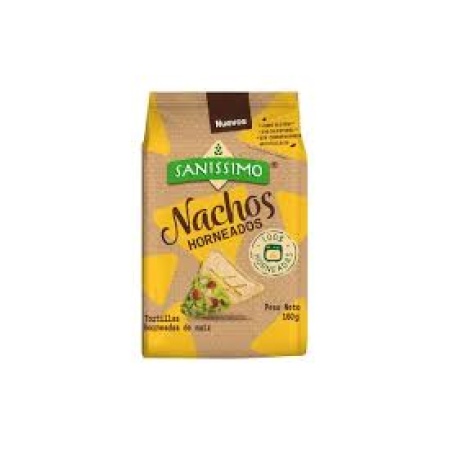 NACHOS HORNEADOS.SANISSIM ORIGINAL 160 GR