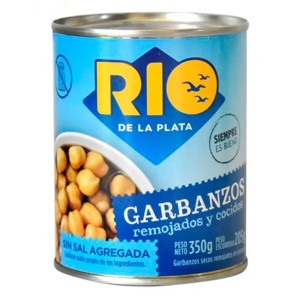 GARBANZOS SIN SAL RIO DE LA PLATA 300 GR