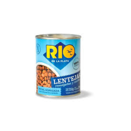 LENTEJAS SIN SAL RIO DE LA PLATA 300 GR
