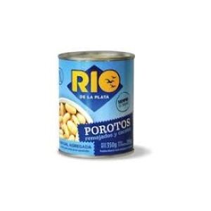 POROTOS BLANCO SIN SAL RIO DE LA PLATA 300 GR.