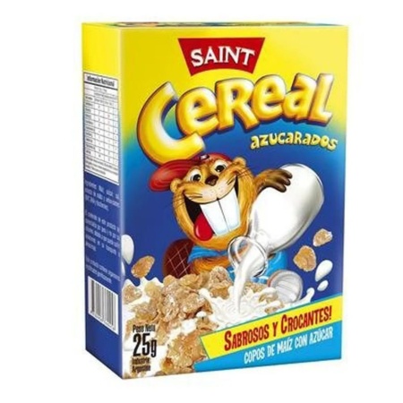 COPOS DE MAIZ AZUCARADOS SAINT 25 GR