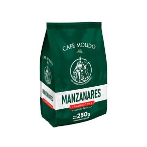 CAFE MANZANARES GLASEADO MOLIDO 250 GR