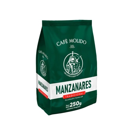 CAFE MANZANARES GLASEADO MOLIDO 250 GR