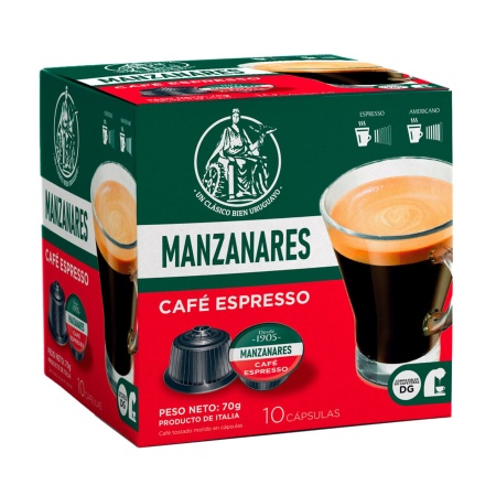 CAFE MANZANARES CAPSULAS CLASICO X 10