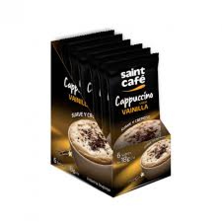 CAFE SAINT CAPUCCINO VAINILLA X 6 SOBRES
