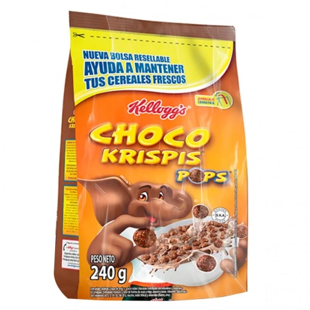CEREAL KELLOGGS CHOCOLATE POP KRISPIES 240 GR