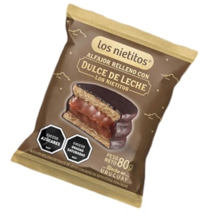 ALFAJOR LOS NIETITOS DULCE DE LECHE 80 GR