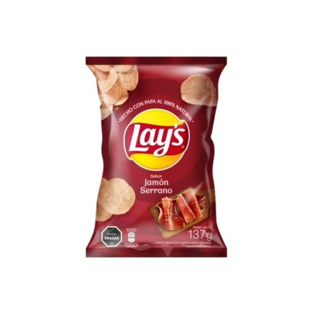 PAPAS FRITAS LAYS JAMÓN SERRANO 137 GR