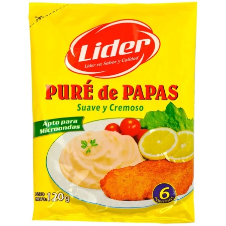 PURE DE PAPAS LIDER 120 GR