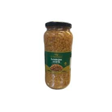LENTEJAS EXTRA LA ABUNDANCIA FRASCO 570 GR.