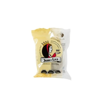 ALFAJOR JUANA LA LOCA CHOCOLATE BLANCO 80 GR