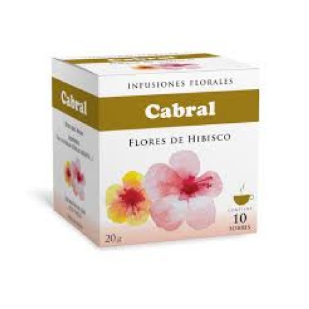 TE CABRAL FLORES DE HIBISCO CAJA X 10 SOBRES