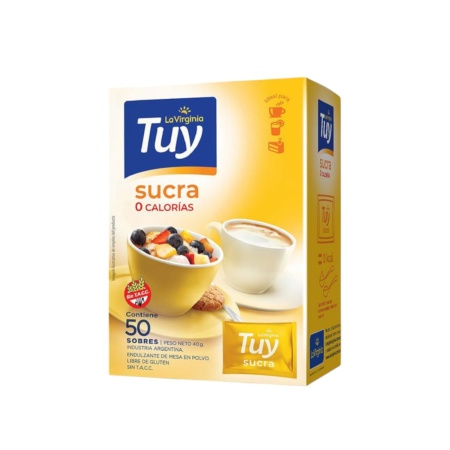 EDULCORANTE TUY LA VIRGINIA SUCRA X 50 SOBRES