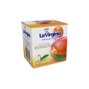 TE LA VIRGINIA DURAZNO X 10 SOBRES