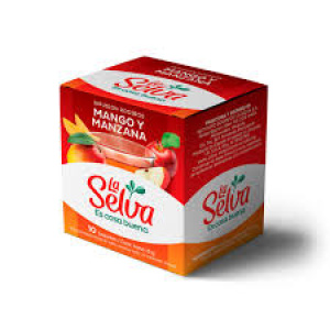 TE LA SELVA FRUTAL MANGO/MANZANA CAJA X 10 SOBRES