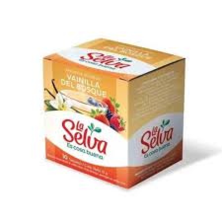 TE LA SELVA VAINILLA BOSQUE CAJA X 10 SOBRES