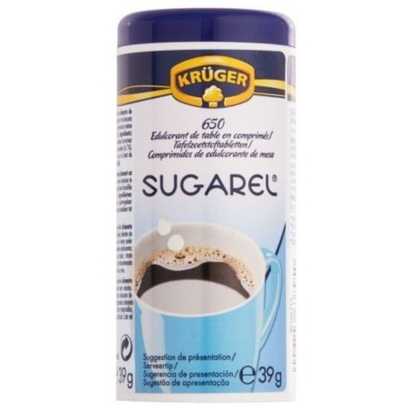 EDULCORANTE KRUGER SUGAREL 650 TABLETAS