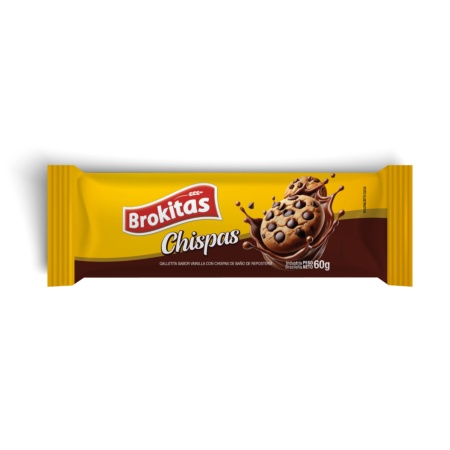 GALLETAS BROKITAS CON CHISPAS 60 GR