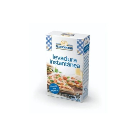 LEVADURA SECA INSTANTÁNEA FLEISCHMANN 100 GR