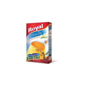 FLAN ROYAL DOBLE CON VAINILLA /CARAMELO
