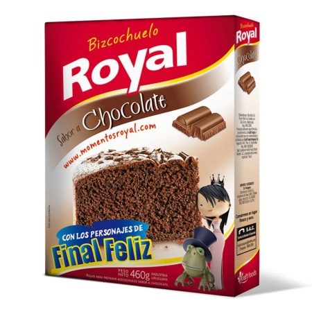 BIZCOCHUELO ROYAL CHOCOLATE 460 GR