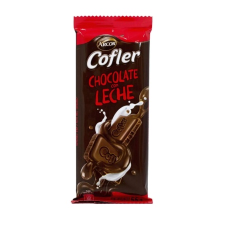 CHOCOLATE COFLER LECHE 55 GR