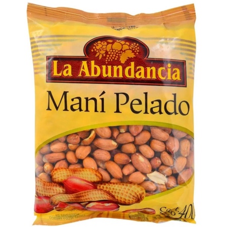 MANI PELADO LA ABUNDANCIA 400 GR