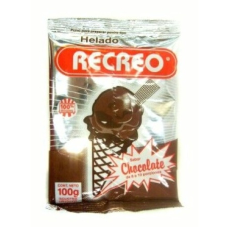 HELADO RECREO CHOCOLATE 100 GR