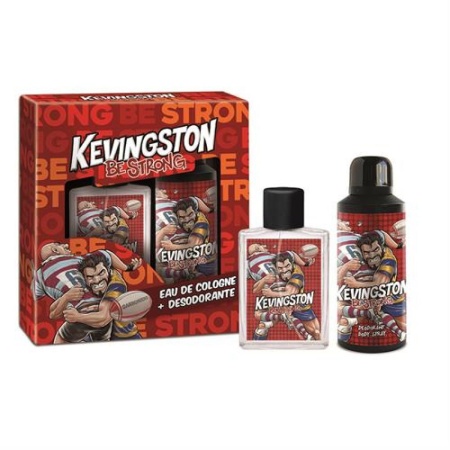 COFRE KEVINGSTON BE STRONG 95 ML + DEO 160 ML