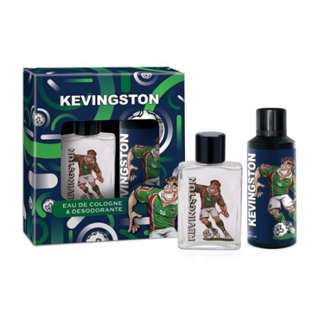 COFRE KEVINGSTON FUTBOL 95 ML + DEO 160 ML