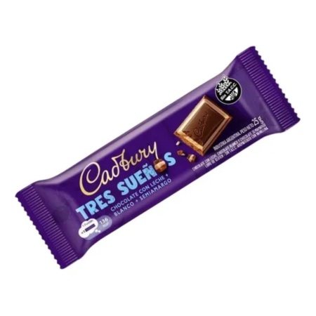 CHOCOLATE CADBURY TRES SUEÑOS 24 GR