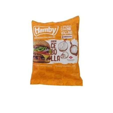HAMBURGUESA HAMBY SABOR CEBOLLA X 2